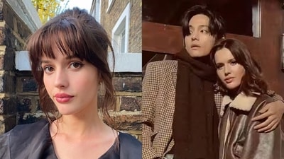 Ruby Sear is an up-and-coming British actress. She stars as BTS V / Kim Tae Hyung's love interest in his upcoming music video. Fans caught the first look at her character in the FRI(END)S Flash Video released on March 11. (Instagram / rubysear) Ruby Sear is an up-and-coming British actress. She stars as BTS V / Kim Tae Hyung's love interest in his upcoming music video. Fans caught the first look at her character in the FRI(END)S Flash Video released on March 11. (Instagram / rubysear)