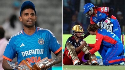 Richa Ghosh was inconsolable but Suryakumar Yadav tried his best (AP-PTI) Richa Ghosh was inconsolable but Suryakumar Yadav tried his best (AP-PTI)