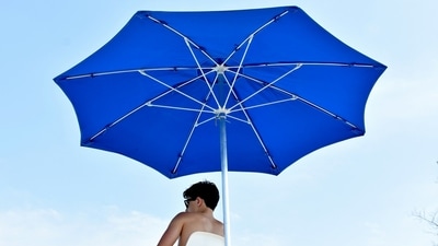 Garden umbrellas are excellent for sitting in the sun without suffering from any burns or allergies. (Unsplash) Garden umbrellas are excellent for sitting in the sun without suffering from any burns or allergies. (Unsplash)