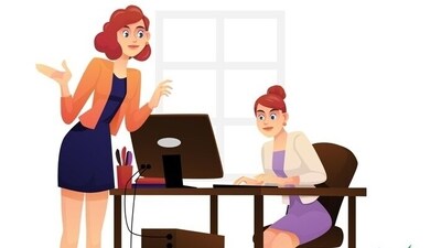 Find a workplace ally: Having a trusted confidant at work can provide crucial support. Seek out a mentor or friend you can talk through anxieties with openly. They can offer perspective and validation when self-doubt creeps in. (Freepik) Find a workplace ally: Having a trusted confidant at work can provide crucial support. Seek out a mentor or friend you can talk through anxieties with openly. They can offer perspective and validation when self-doubt creeps in. (Freepik)