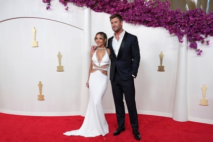 Elsa Pataky, left, and Chris Hemsworth arrive at the Oscars on Sunday, March 10, 2024, at the Dolby Theatre in Los Angeles. (Jordan Strauss/Invision/AP) Elsa Pataky, left, and Chris Hemsworth arrive at the Oscars on Sunday, March 10, 2024, at the Dolby Theatre in Los Angeles. (Jordan Strauss/Invision/AP)