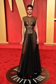 Kendall Jenner arrives at the Vanity Fair Oscar Party on Sunday, March 10, 2024, at the Wallis Annenberg Center for the Performing Arts in Beverly Hills, Calif. (Evan Agostini/Invision/AP) Kendall Jenner arrives at the Vanity Fair Oscar Party on Sunday, March 10, 2024, at the Wallis Annenberg Center for the Performing Arts in Beverly Hills, Calif. (Evan Agostini/Invision/AP)