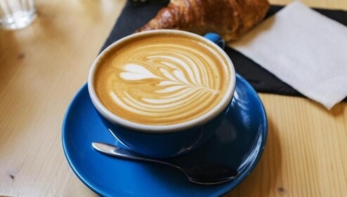 A flat white is created by blending micro-foamed milk with either a single or double shot of espresso. (Shutterstock) A flat white is created by blending micro-foamed milk with either a single or double shot of espresso. (Shutterstock)