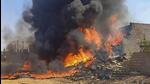 Police said the plane crashed near Kalla colony and there is no damage to property or human life. (PTI)