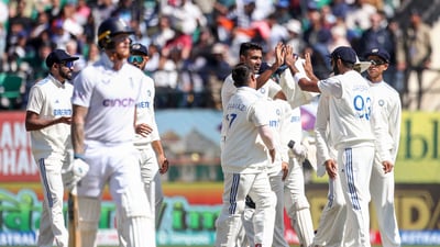 India's Ravichandran Ashwin celebrates the wicket of England's skipper Ben Stokes (ANI ) India's Ravichandran Ashwin celebrates the wicket of England's skipper Ben Stokes (ANI )