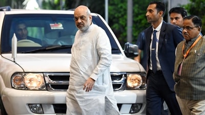 Union Home Minister Amit Shah said the notification will enable minorities persecuted on religious grounds in Pakistan, Bangladesh, and Afghanistan to acquire Indian citizenship. (ANI) Union Home Minister Amit Shah said the notification will enable minorities persecuted on religious grounds in Pakistan, Bangladesh, and Afghanistan to acquire Indian citizenship. (ANI)