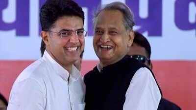 Former Rajasthan chief minister Ashok Gehlot and Congress leader Sachin Pilot (PTI Photo) Former Rajasthan chief minister Ashok Gehlot and Congress leader Sachin Pilot (PTI Photo)