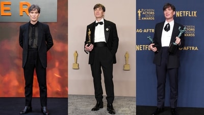 Oscars 2024: Actor Cillian Murphy won the award for best leading actor and best cast performance for "Oppenheimer." (AP) Oscars 2024: Actor Cillian Murphy won the award for best leading actor and best cast performance for "Oppenheimer." (AP)