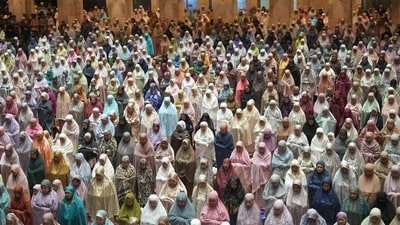<p>Mosques were filled with worshippers coming together to commence Ramadan with the special Taraweeh prayers. </p> (Bloomberg) <p>Mosques were filled with worshippers coming together to commence Ramadan with the special Taraweeh prayers. </p> (Bloomberg)