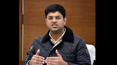Jannayak Janta Party leader, Dushyant Chautala. (PTI) Jannayak Janta Party leader, Dushyant Chautala. (PTI)