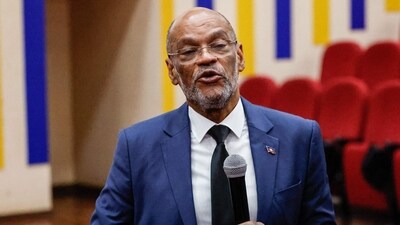 Haitian PM Ariel Henry has resigned after the Jamaica talks (Photo by SIMON MAINA / AFP) (AFP) Haitian PM Ariel Henry has resigned after the Jamaica talks (Photo by SIMON MAINA / AFP) (AFP)