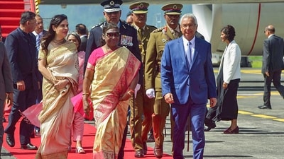 "A special honour emblematic of the depth of India-Mauritius relations! President Droupadi Murmu @rashtrapatibhvn conferred with the Honorary Degree of Doctor of Civil Law by @UniOfMauritius," the Ministry of External Affairs posted on X. (PTI) "A special honour emblematic of the depth of India-Mauritius relations! President Droupadi Murmu @rashtrapatibhvn conferred with the Honorary Degree of Doctor of Civil Law by @UniOfMauritius," the Ministry of External Affairs posted on X. (PTI)