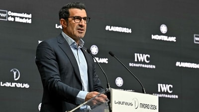 Portuguese former footballer Luis Figo (AFP) Portuguese former footballer Luis Figo (AFP)