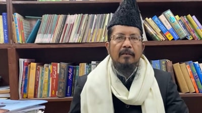 On Tuesday, Maulana Shahabuddin Razvi Bareilvi, President of the All India Muslim Jamaat, addressed the CAA notification issued the previous day. (ANI) On Tuesday, Maulana Shahabuddin Razvi Bareilvi, President of the All India Muslim Jamaat, addressed the CAA notification issued the previous day. (ANI)