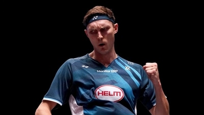 Viktor Axelsen registered dominant win over Kidambi Srikanth. Viktor Axelsen registered dominant win over Kidambi Srikanth.