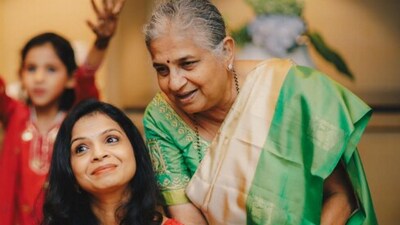 Akshata Murty along with mother Sudha Murty. (Instagram/ Akshata Murty) Akshata Murty along with mother Sudha Murty. (Instagram/ Akshata Murty)