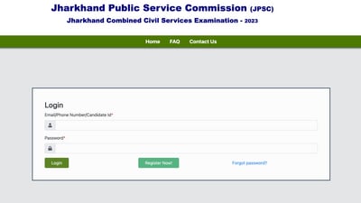 JPSC CCE Prelims admit cards released (jpsc.gov.in, screenshot) JPSC CCE Prelims admit cards released (jpsc.gov.in, screenshot)