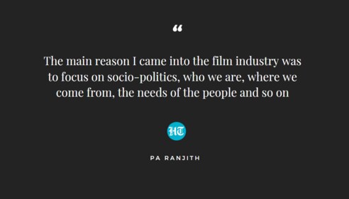 Pa Ranjith talks about his films in an exclusive interview. Pa Ranjith talks about his films in an exclusive interview.