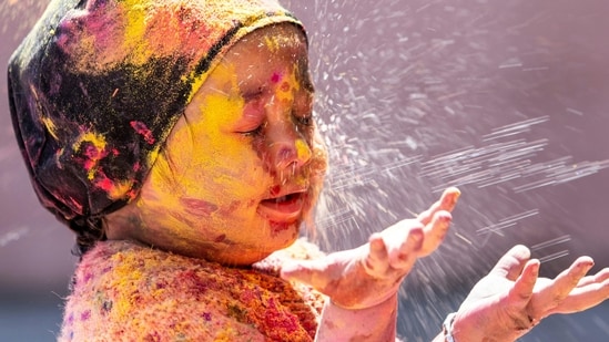 Water Conservation: Use water responsibly by playing with dry colors or limited water, promoting water conservation during this festive occasion.&nbsp;(Pexels)