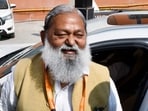Former Haryana home minister Anil Vij. Former Haryana home minister Anil Vij.