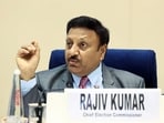 Chief Election Commissioner Rajiv Kumar 
