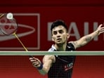 India's Lakshya Sen(AFP)