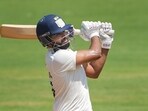 Shreyas Iyer plays a shot during the third day of the Ranji Trophy final Shreyas Iyer plays a shot during the third day of the Ranji Trophy final