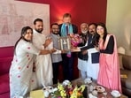 Jain delegation meets German Ambassador Philipp Ackermann.