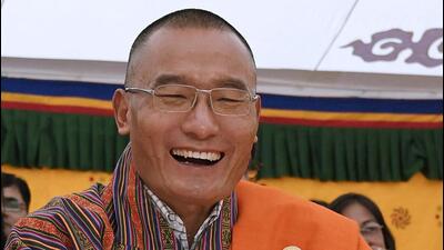 (FILES) Bhutan Prime Minister Tshering Tobgay will begin his five-day visit to India on March 14 (AFP FILE PHOTO) (FILES) Bhutan Prime Minister Tshering Tobgay will begin his five-day visit to India on March 14 (AFP FILE PHOTO)