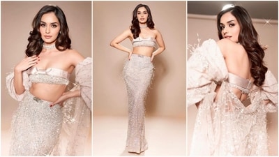 Manushi Chhillar recently took to Instagram to share her pictures from the Miss World finals. The former beauty pageant winner looked absolutely gorgeous in a pastel outfit. Manushi is a true fashionista and is always hitting style targets like a pro. Whether it's a mini dress or a sartorial saree, she can pull off any look to perfection. The stylish diva is quite active on social media and her Insta-diaries filled with stunning looks are a treasure trove of style inspiration for all her followers. Her latest look is no exception and is sure to leave you in awe. (Instagram/@manushi_chhillar) Manushi Chhillar recently took to Instagram to share her pictures from the Miss World finals. The former beauty pageant winner looked absolutely gorgeous in a pastel outfit. Manushi is a true fashionista and is always hitting style targets like a pro. Whether it's a mini dress or a sartorial saree, she can pull off any look to perfection. The stylish diva is quite active on social media and her Insta-diaries filled with stunning looks are a treasure trove of style inspiration for all her followers. Her latest look is no exception and is sure to leave you in awe. (Instagram/@manushi_chhillar)