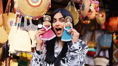 Adah Sharma in Dilli Haat