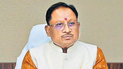 Chhattisgarh chief minister Vishnu Deo Sai. (PTI File Photo)