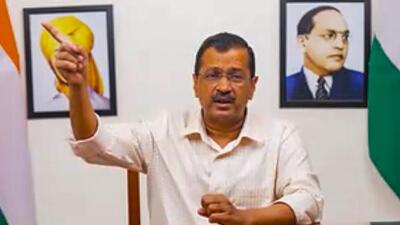 Delhi chief minister Arvind Kejriwal addresses a press conference in New Delhi on Wednesday. (PTI Photo) Delhi chief minister Arvind Kejriwal addresses a press conference in New Delhi on Wednesday. (PTI Photo)