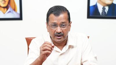 Delhi chief minister Arvind Kejriwal addresses the media on CAA in New Delhi on Wednesday. (HT Photo) Delhi chief minister Arvind Kejriwal addresses the media on CAA in New Delhi on Wednesday. (HT Photo)