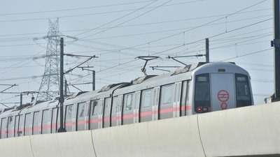 Ghaziabad, India - September 27, 2023: A view of Delhi Metro, (Photo by Sakib Ali /Hindustan Times) Ghaziabad, India - September 27, 2023: A view of Delhi Metro, (Photo by Sakib Ali /Hindustan Times)