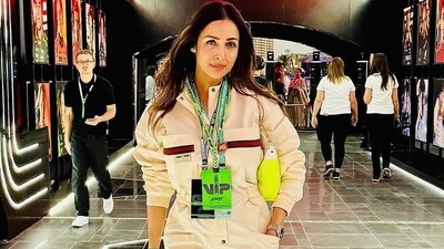 Malaika shared pictures from her ‘12 hours in Jeddah’ on her Instagram, giving fans a peek of her fun yet chic look. (Instagram) Malaika shared pictures from her ‘12 hours in Jeddah’ on her Instagram, giving fans a peek of her fun yet chic look. (Instagram)