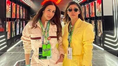 Malaika Arora and Nayanthara bumped into each other in Jeddah, with Nayanthara writing that it was ‘lovely to meet’ Malaika. (Instagram) Malaika Arora and Nayanthara bumped into each other in Jeddah, with Nayanthara writing that it was ‘lovely to meet’ Malaika. (Instagram)