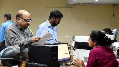 Only 25 registries took place till Wednesday evening at the camp organised at Indra Gandhi Kala Kendra in Sector 6. (Sunil Ghosh/HT Photo) Only 25 registries took place till Wednesday evening at the camp organised at Indra Gandhi Kala Kendra in Sector 6. (Sunil Ghosh/HT Photo)
