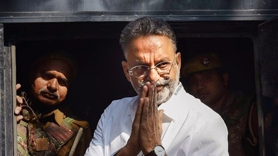 Gangster-turned-politician Mukhtar Ansari. (PTI file) Gangster-turned-politician Mukhtar Ansari. (PTI file)