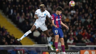 17-year-old Pau Cubarsi was named Player of the Match after his solid defensive show against Napoli. 17-year-old Pau Cubarsi was named Player of the Match after his solid defensive show against Napoli.