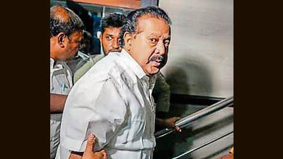 Senior DMK leader K Ponmudi (PTI) Senior DMK leader K Ponmudi (PTI)