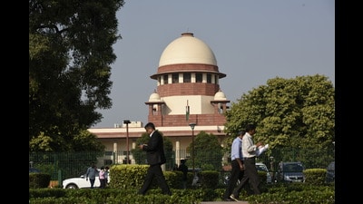 The Supreme Court is hearing a batch of more than 80 appeals dealing with the question whether royalty charged on mining is a tax (Burhaan Kinu/HT FILE PHOTO) The Supreme Court is hearing a batch of more than 80 appeals dealing with the question whether royalty charged on mining is a tax (Burhaan Kinu/HT FILE PHOTO)