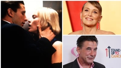 Sharon Stone and Billy Baldwin have sparked a feud with her finally naming the producer who asked her to sleep with the actor. Sharon Stone and Billy Baldwin have sparked a feud with her finally naming the producer who asked her to sleep with the actor.