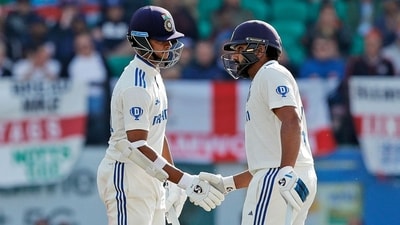 Yashasvi Jaiswal opens up on playing under Rohit Sharma's captaincy. Yashasvi Jaiswal opens up on playing under Rohit Sharma's captaincy.