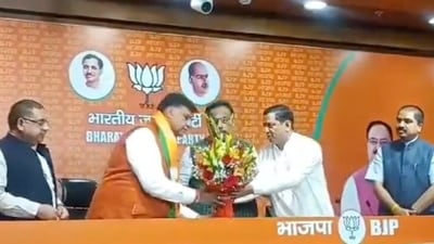 Congress party's national secretary Ajay Kapoor quits, joins BJP