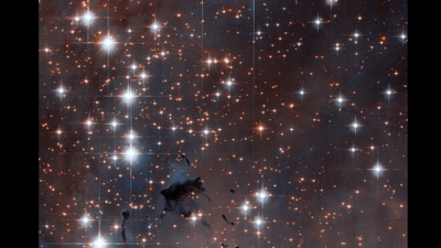 Snapshot of the NGC 6611 captured by NASA's Hubble Telescope. (Instagram/@NASA) Snapshot of the NGC 6611 captured by NASA's Hubble Telescope. (Instagram/@NASA)
