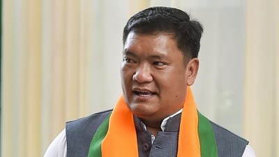 Arunachal Pradesh chief minister Pema Khandu. (PTI)