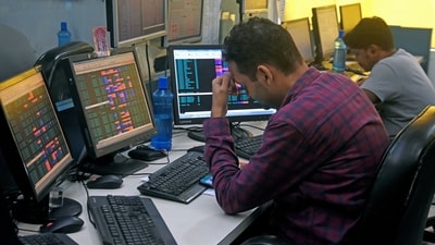 The Sensex crash defies global trade setup as the S&P500 had hit a record high overnight ((ANI)) The Sensex crash defies global trade setup as the S&P500 had hit a record high overnight ((ANI))