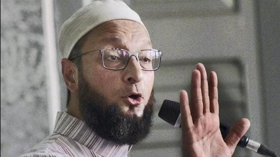 All India Majlis-e-Ittehadul Muslimeen president and Hyderabad MP Asaduddin Owaisi. (PTI File Photo)