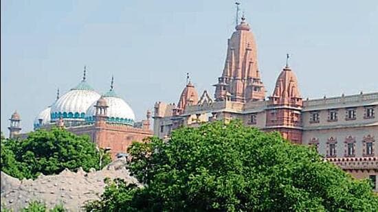 The Krishna Janmabhoomi and Shah Eidgah in Mathura. (FILE PHOTO)